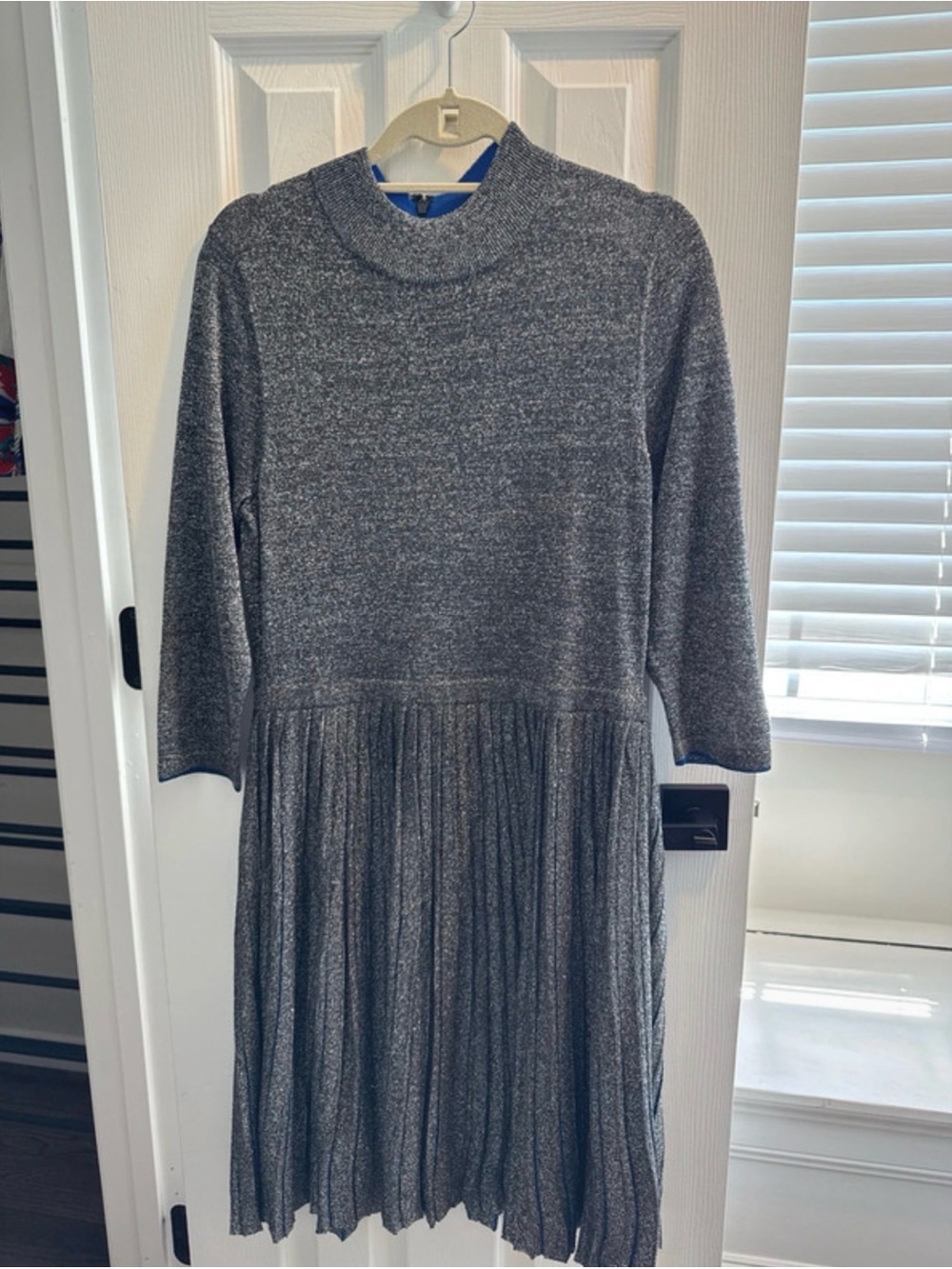 Ted Baker Metallic Knit Dress size 10